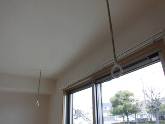 その他設備　室内物干