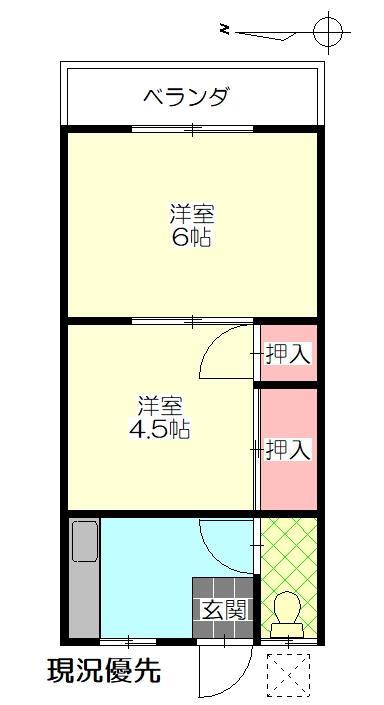 今川荘号の間取り