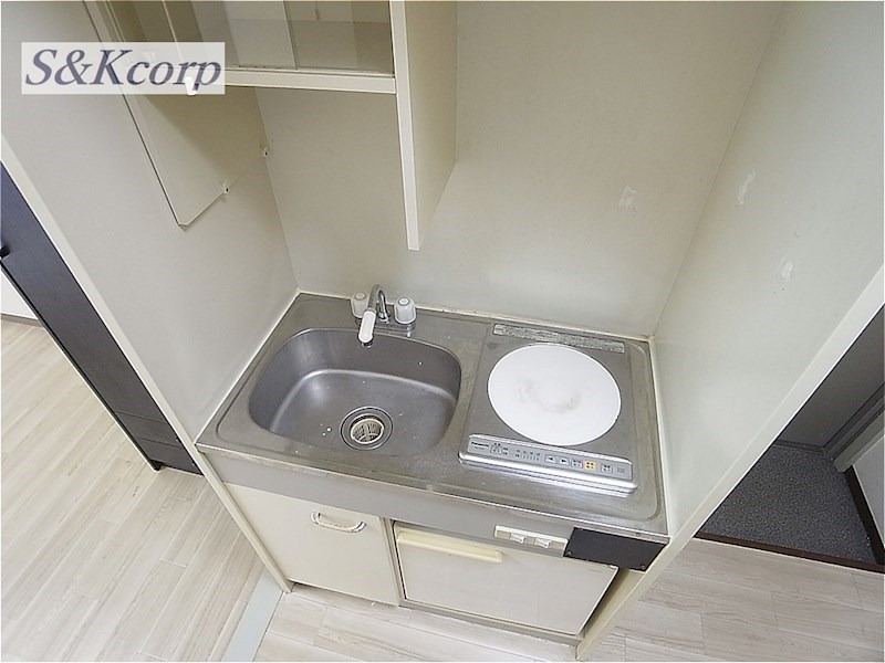 キッチン　三景マンション(J：COM 320M ネット無料)