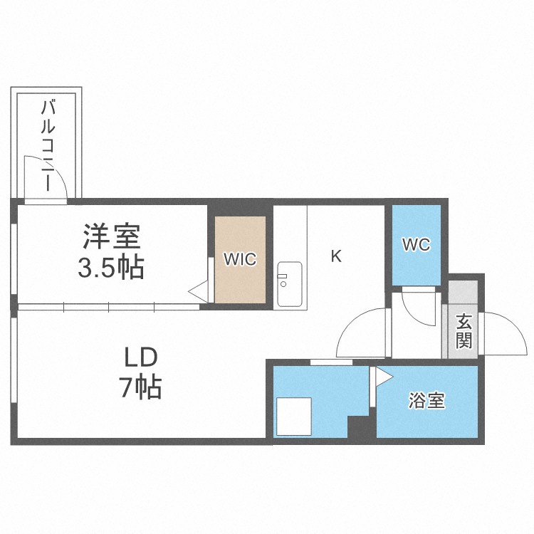 Ｃｏｕｒｔ　Ｔｉａｒａの間取り