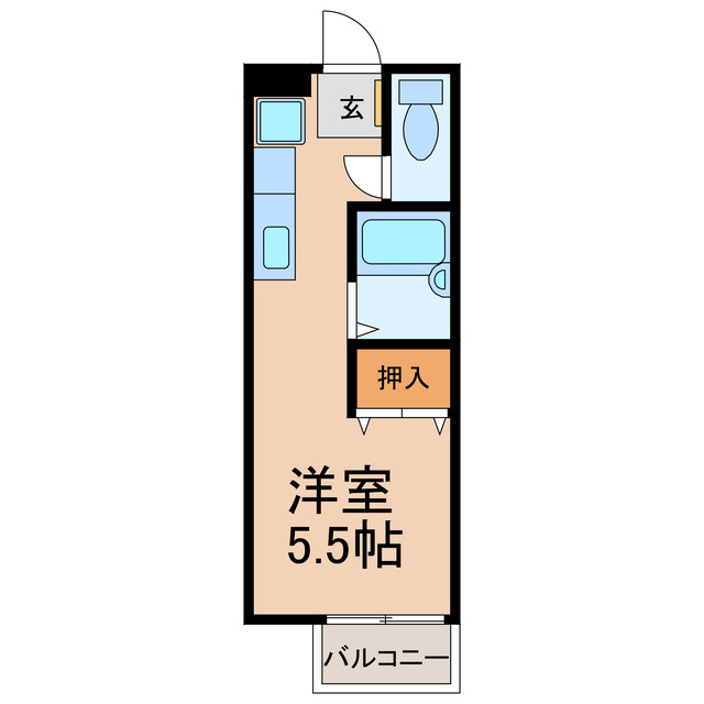 クレールの間取り