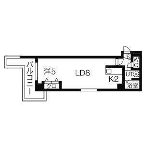 平岸パークヒルハイツの間取り