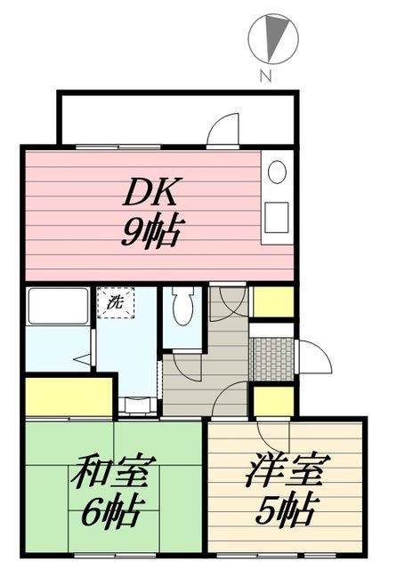 サンライズ太田IIの間取り