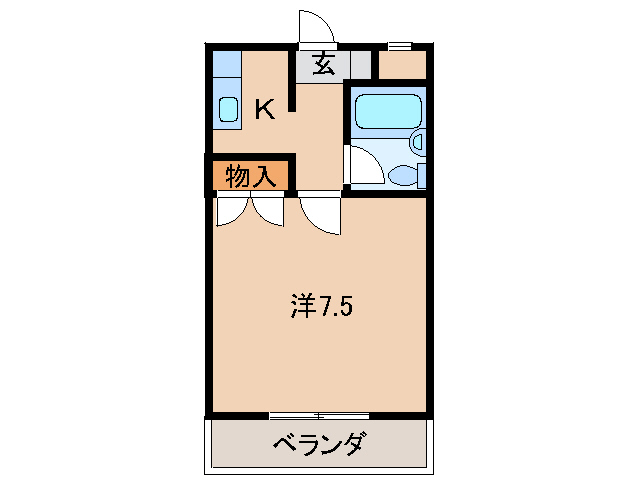 ＭＦシティマンションの間取り