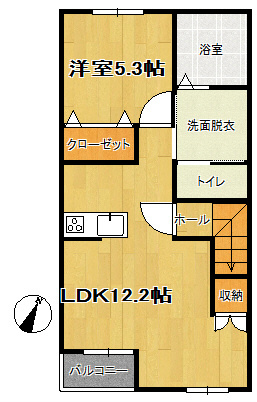 サニーヒル長山壱番館の間取り