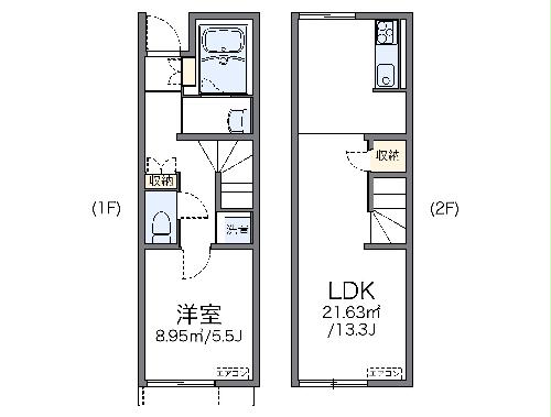 レオネクストテンダーハウスの間取り