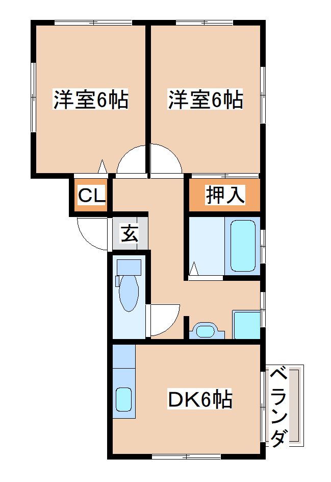 ラマールの間取り