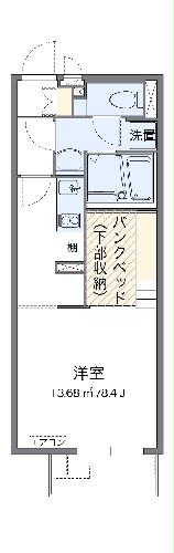 ミランダクラーラの間取り