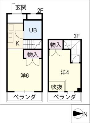 アネックス山手の間取り