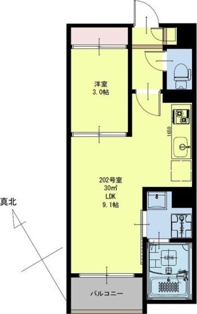 Regalest Sofia IIの間取り