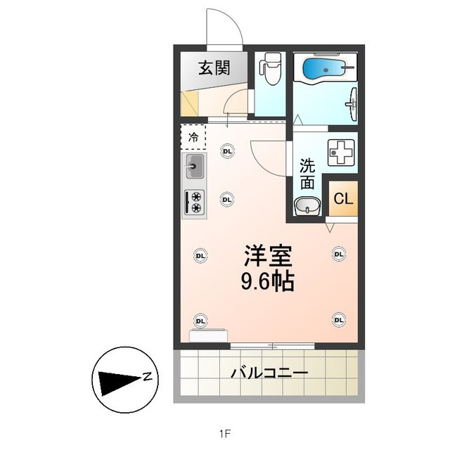 ALEGRIA堺東の間取り