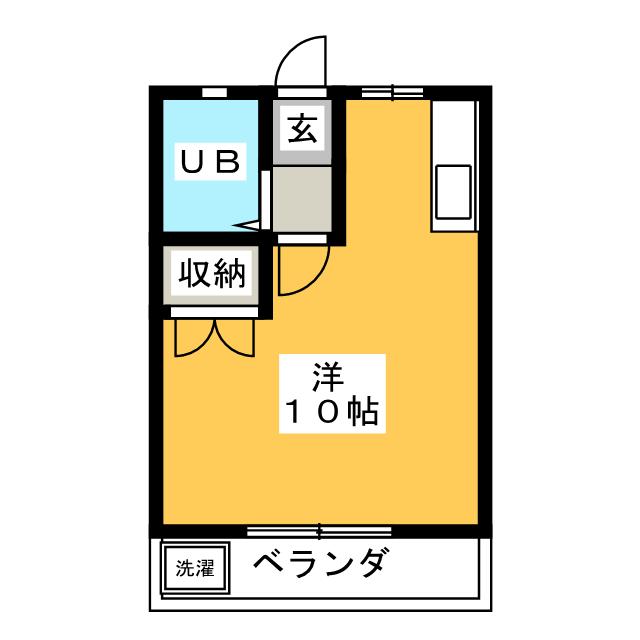 アメニティハイツ９１Ｂの間取り