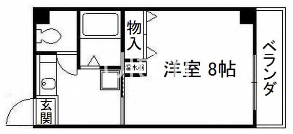 クレール・パレの間取り