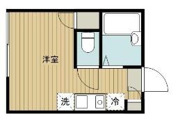 品川区二葉のアパートの間取り