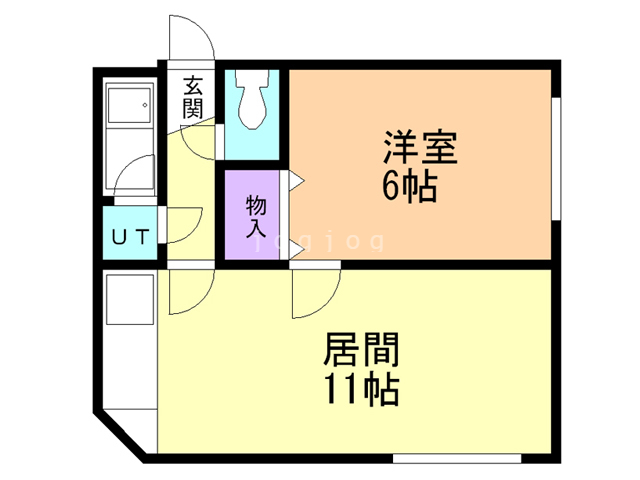 プラザ８６０の間取り