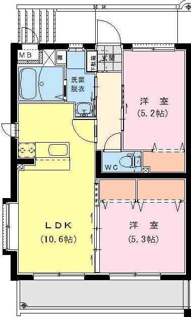 フェニックスIIIの間取り