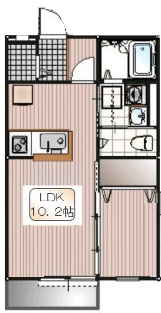 イーハトーヴ諏訪の間取り