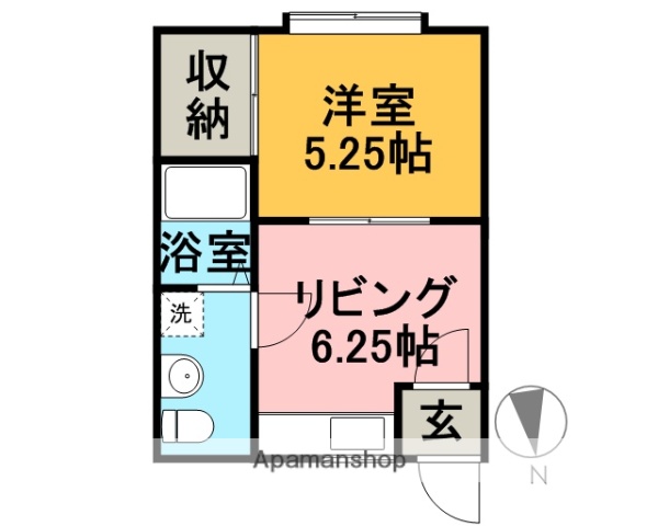ジェミニの間取り写真