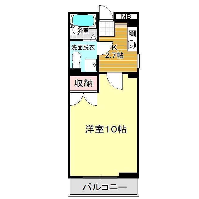 スカイプラザ下関の間取り