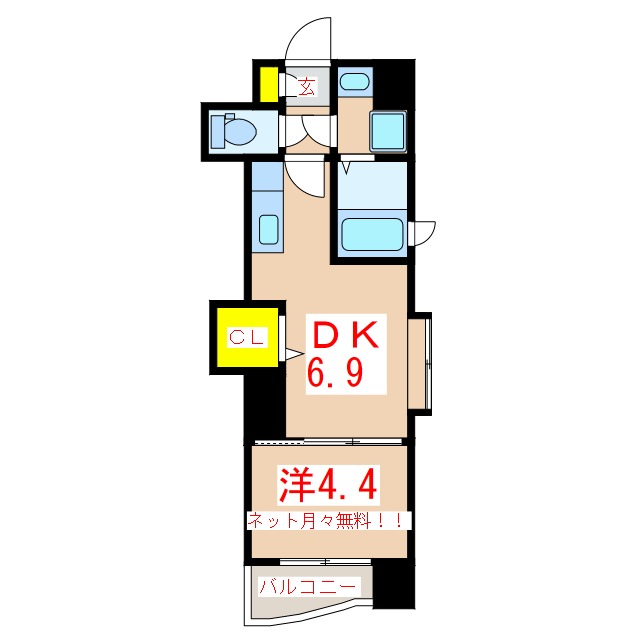 オーパス　IIの間取り