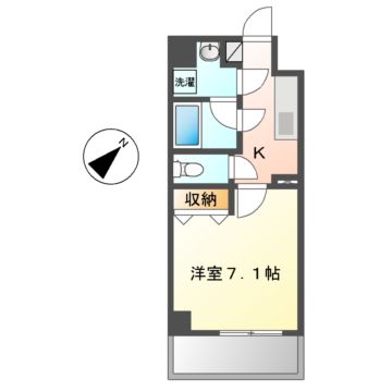 プロシード吹上の間取り