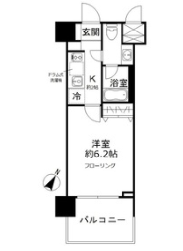 フォレシティ豊洲の間取り