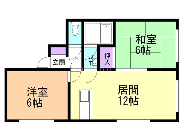 エンブレム高の間取り