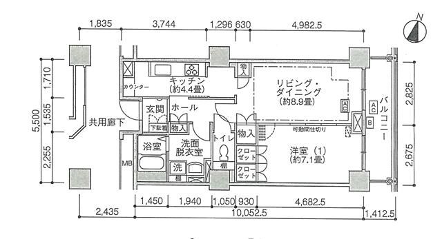 Ｊタワー西大井イーストタワーの間取り