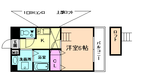 ラフィーネ川西の間取り