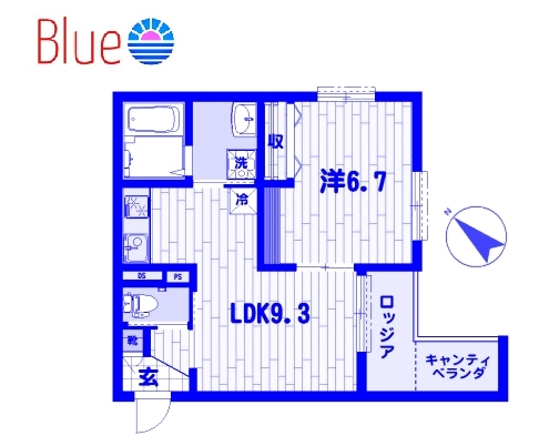 藤沢市辻堂のマンションの間取り