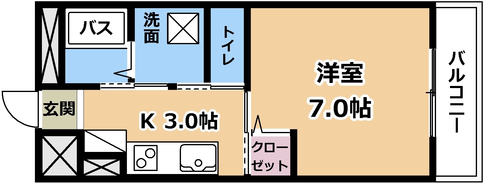 ホルスハイムの間取り