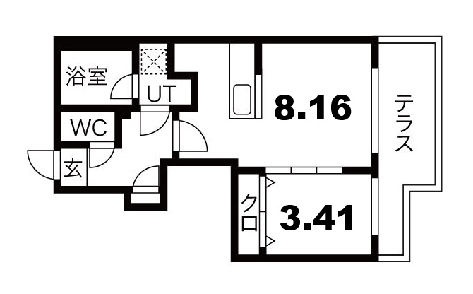 パレス柊の間取り