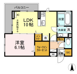 サンヒルズの間取り