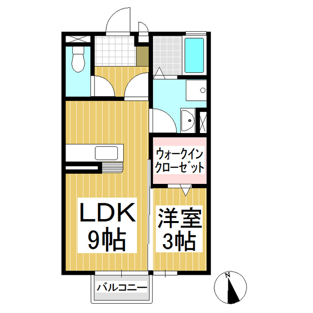 モデラートの間取り