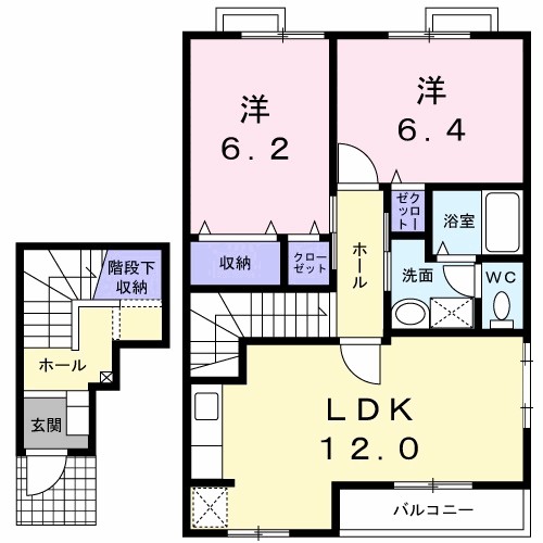 グリーンヒルズの間取り