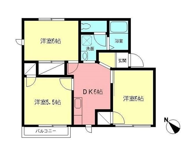 湘南パレスの間取り