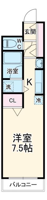 長谷川メディカルプラザ富岡の間取り