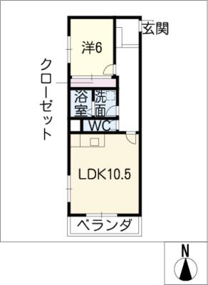 メゾン西町の間取り