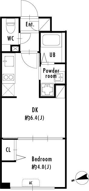 【豊島区西巣鴨のマンションの間取り】