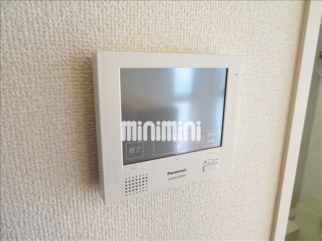 セキュリティ　来客時に便利なＴＶ付モニターホン