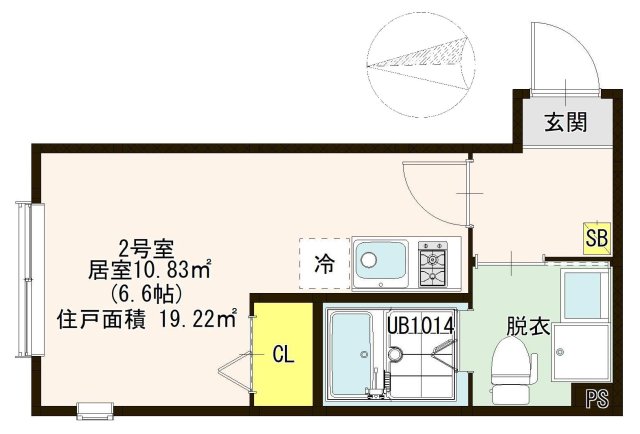IVY町屋の間取り
