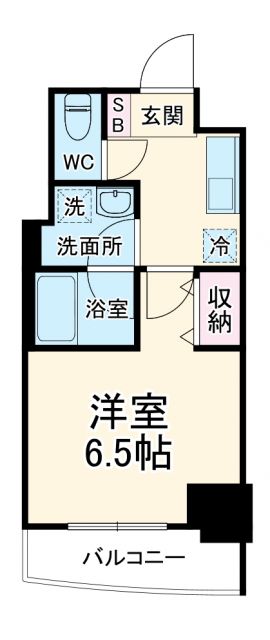 ラフィスタ横浜黄金町の間取り
