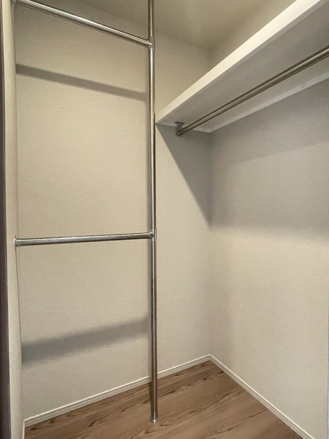 収納　ウォークインクローゼット