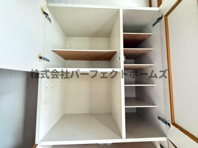 収納　専用の収納スペースです