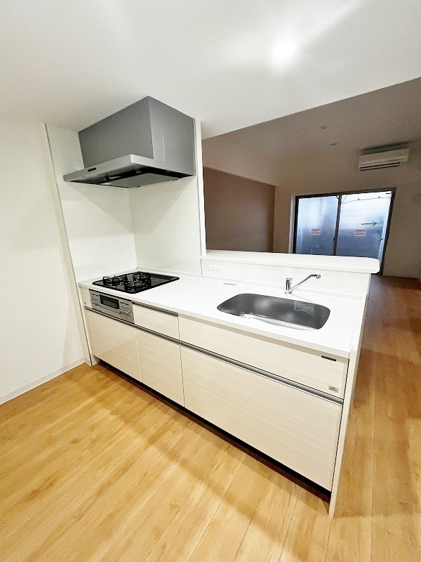 キッチン　★システムキッチングリル付き/3口コンロ★