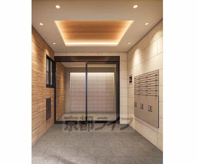 エントランス　ＣＧによる完成イメージです。