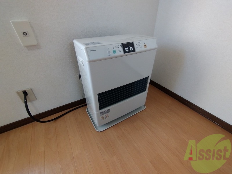 その他設備　灯油暖房がついており、寒い日も安心です！