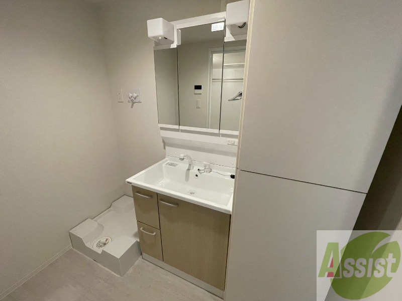 洗面設備　シャンプードレッサーで身支度もラクラクです！