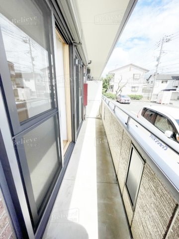 バルコニー　陽当たり良好なバルコニーです♪