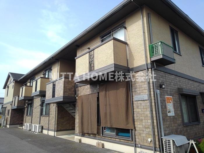 建物外観　篠山市のお城周辺の市街地に隣接したアパートです♪